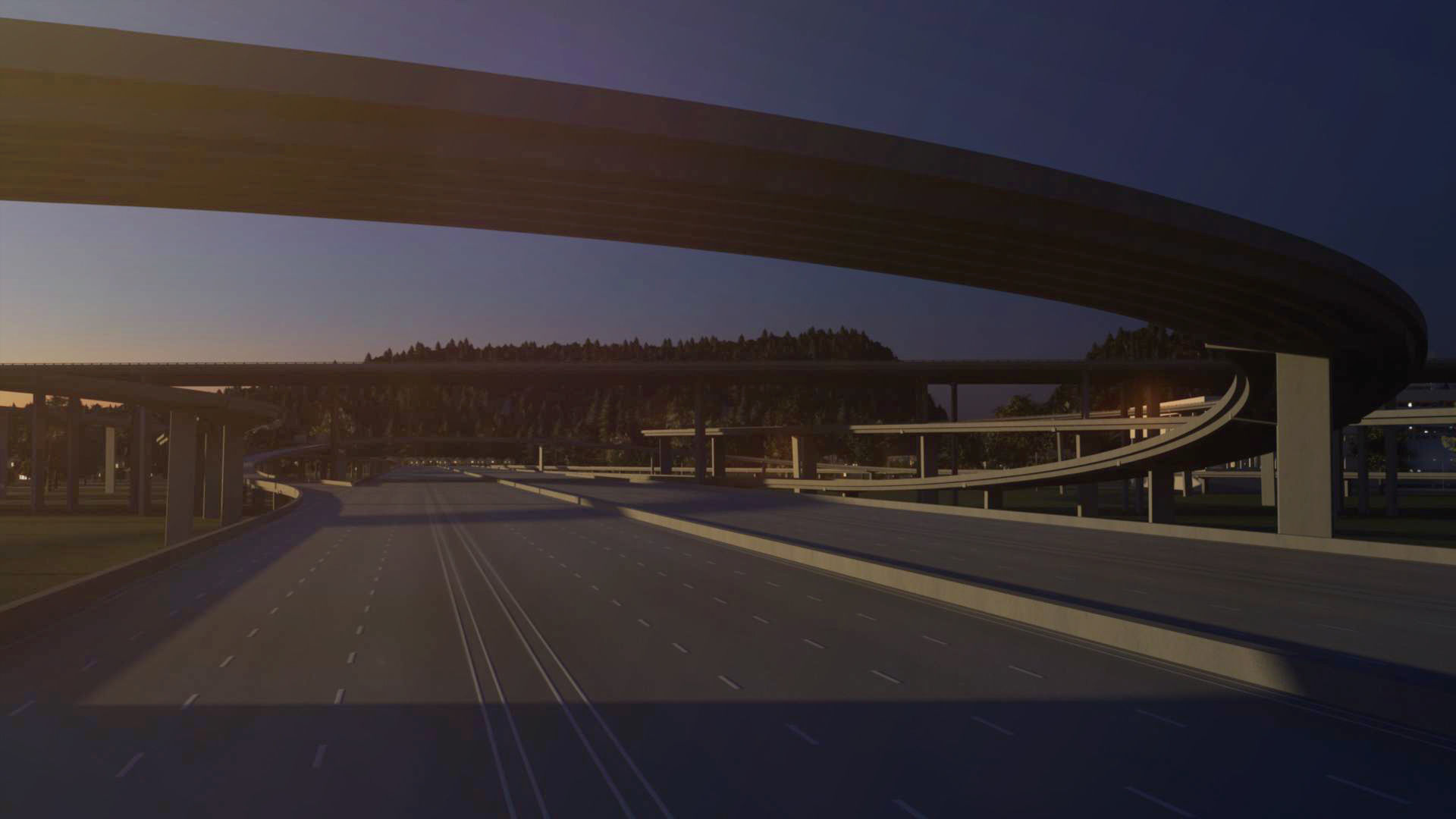 Freeway05 Suburbs 3D model_10
