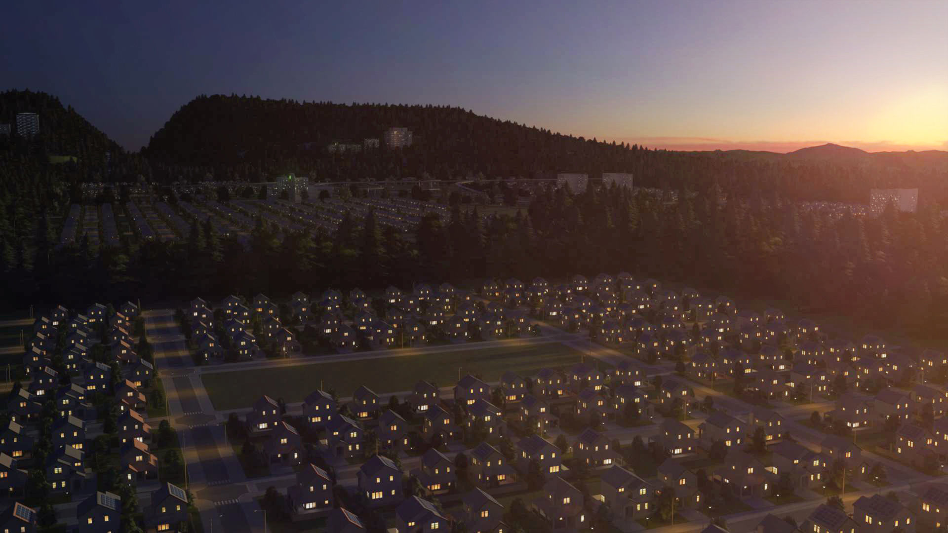 Freeway05 Suburbs 3D model_6