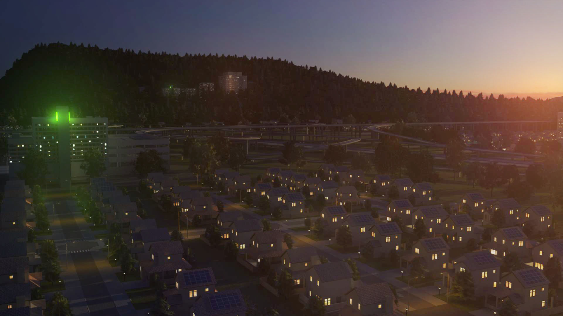 Freeway05 Suburbs 3D model_5