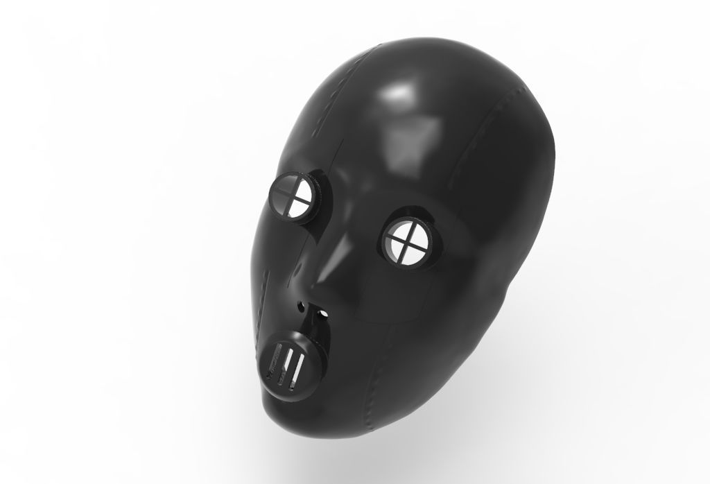 Bols mask -akame ga kill 3D model_21