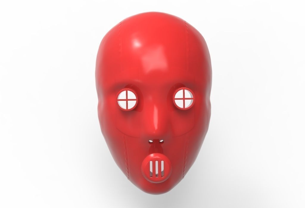 Bols mask -akame ga kill 3D model_3