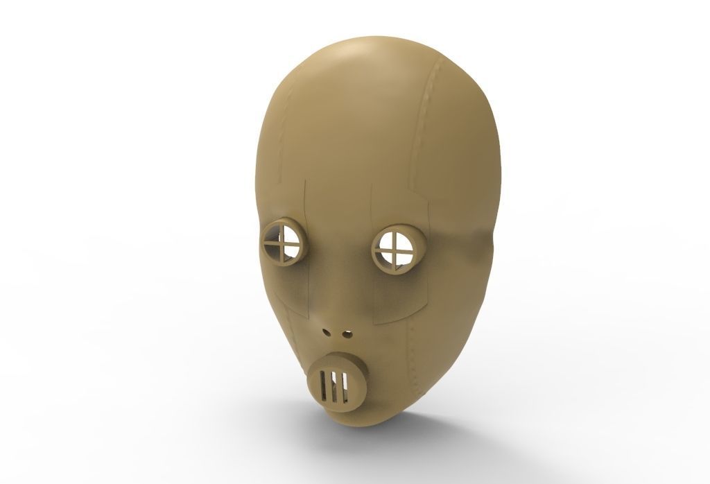 Bols mask -akame ga kill 3D model_5