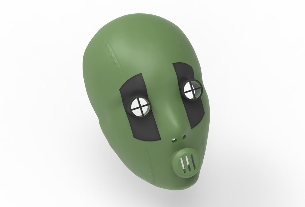 Bols mask -akame ga kill 3D model_43