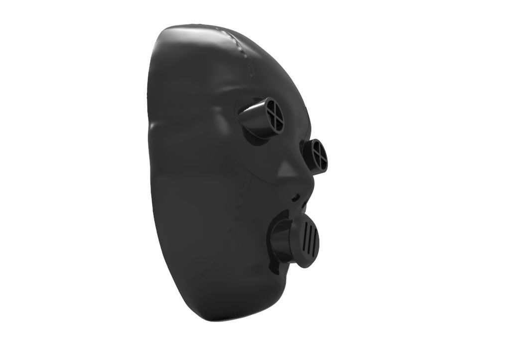Bols mask -akame ga kill 3D model_19