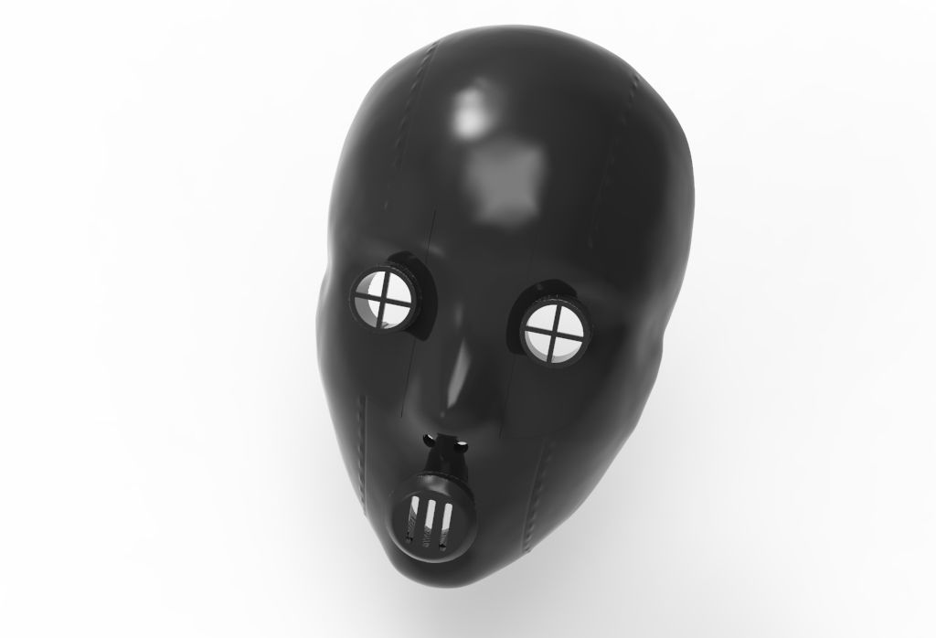 Bols mask -akame ga kill 3D model_24