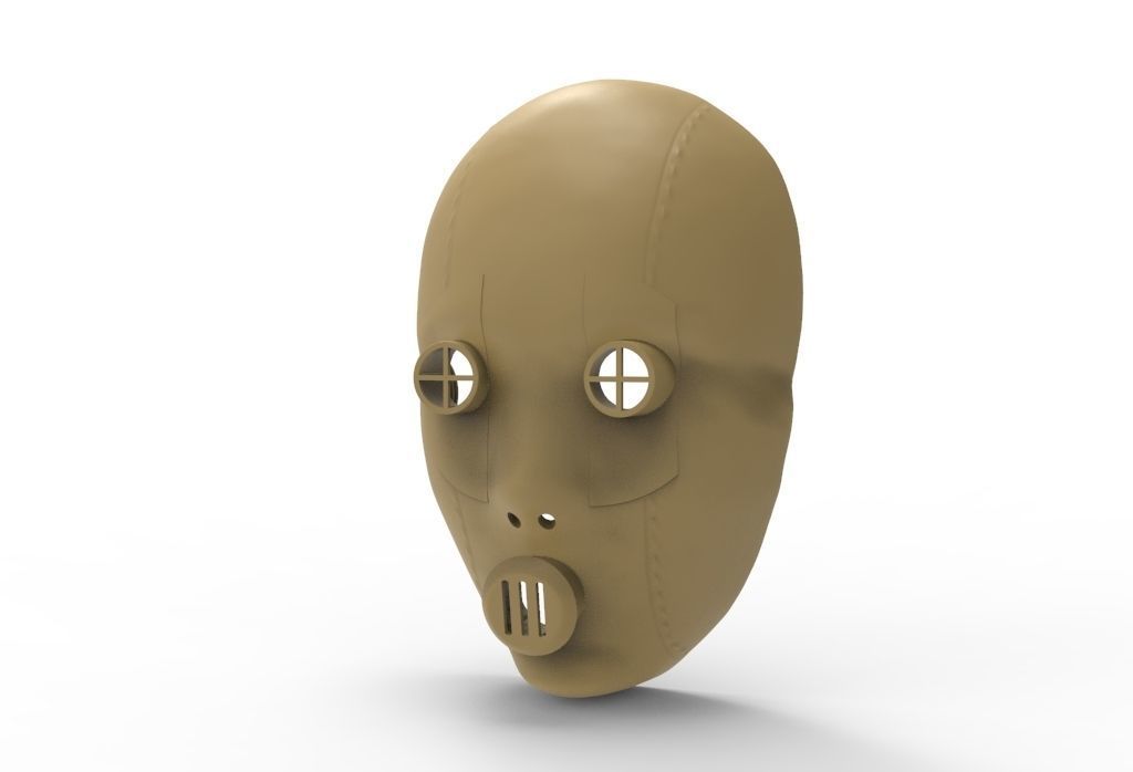 Bols mask -akame ga kill 3D model_4