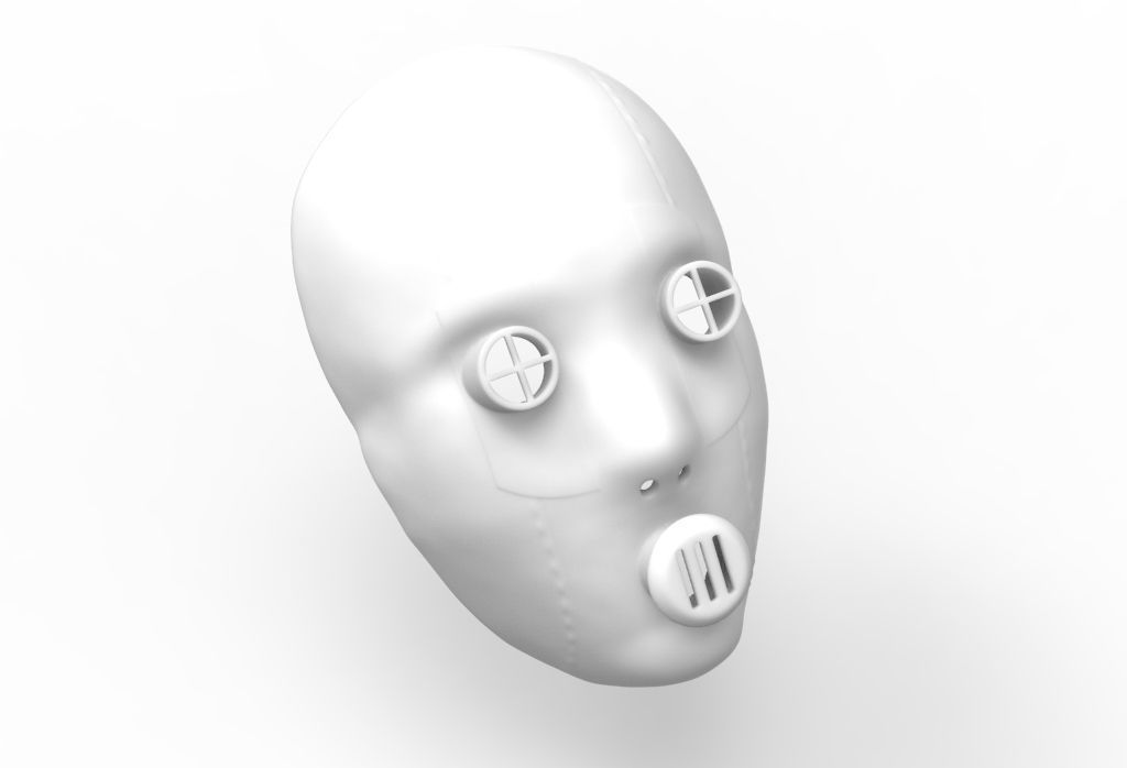 Bols mask -akame ga kill 3D model_32
