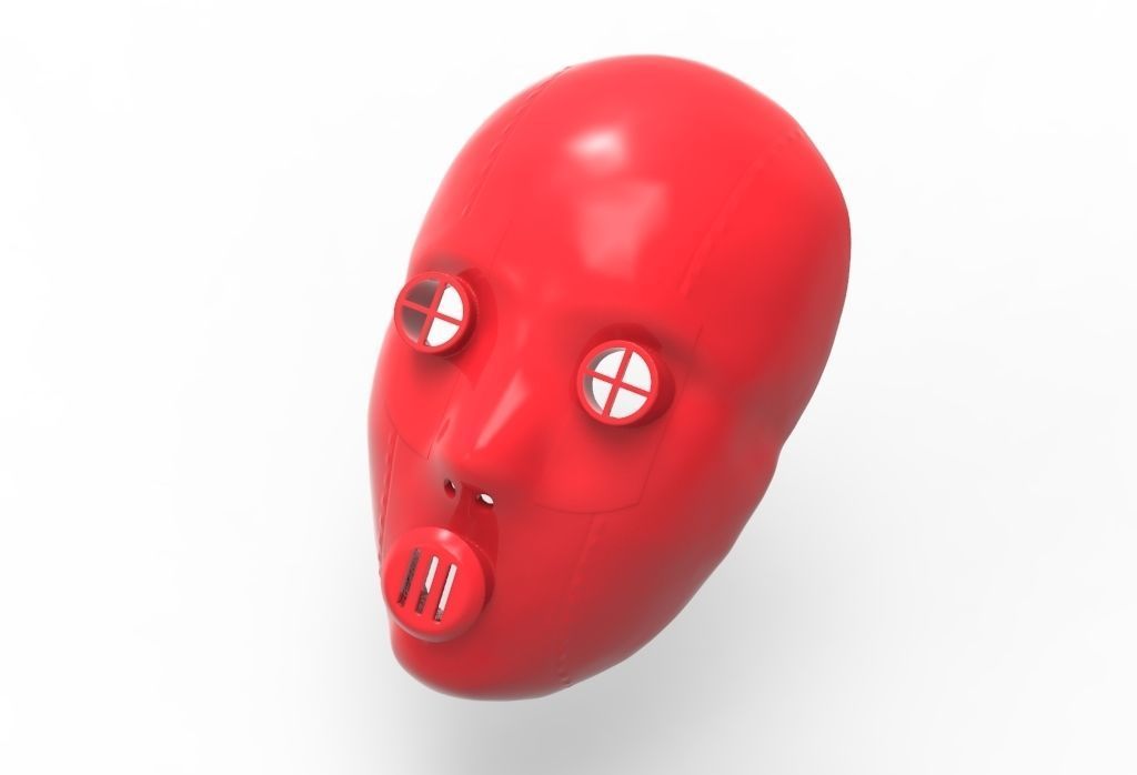 Bols mask -akame ga kill 3D model_37