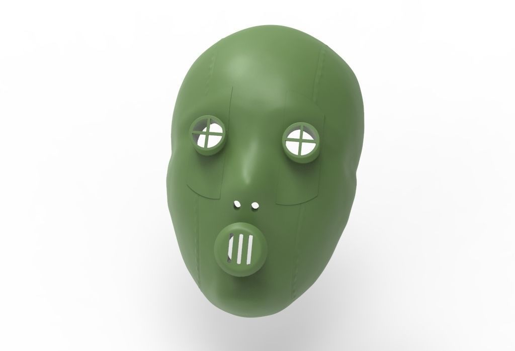 Bols mask -akame ga kill 3D model_2