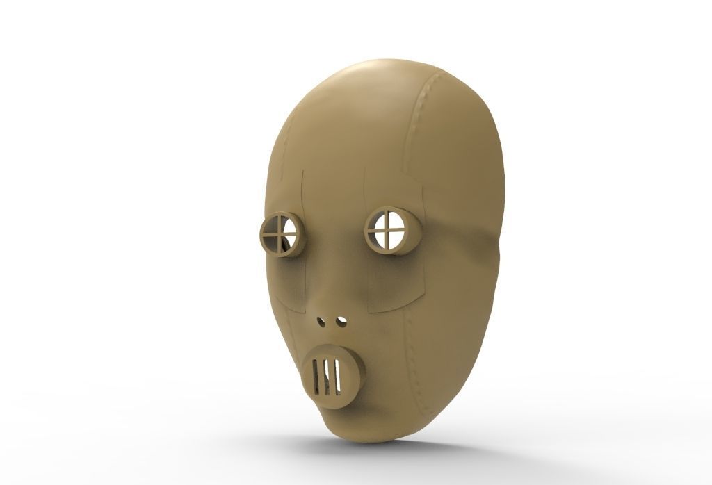 Bols mask -akame ga kill 3D model_15