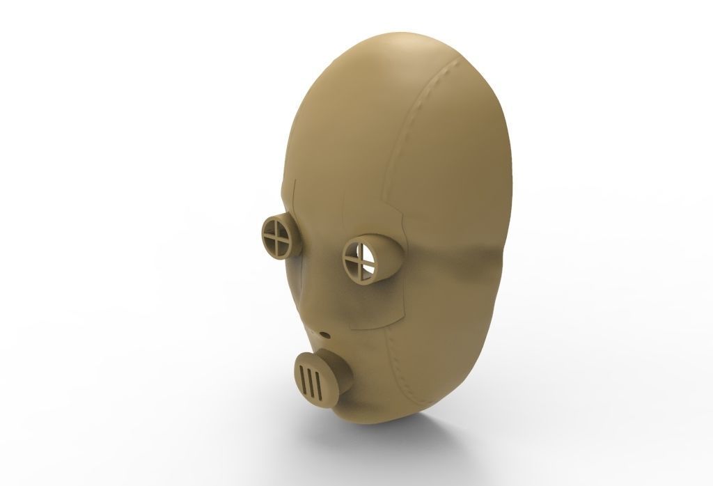 Bols mask -akame ga kill 3D model_14