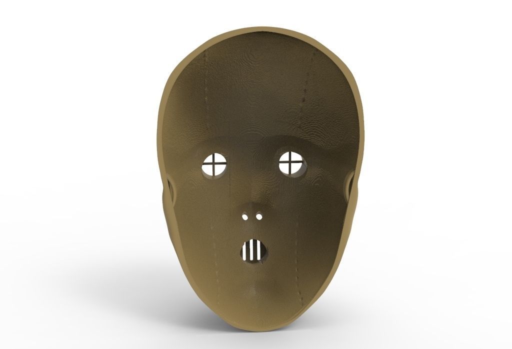 Bols mask -akame ga kill 3D model_12