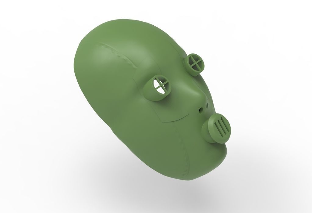 Bols mask -akame ga kill 3D model_33