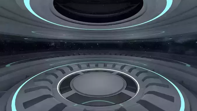 Sci Fi Room 3D model