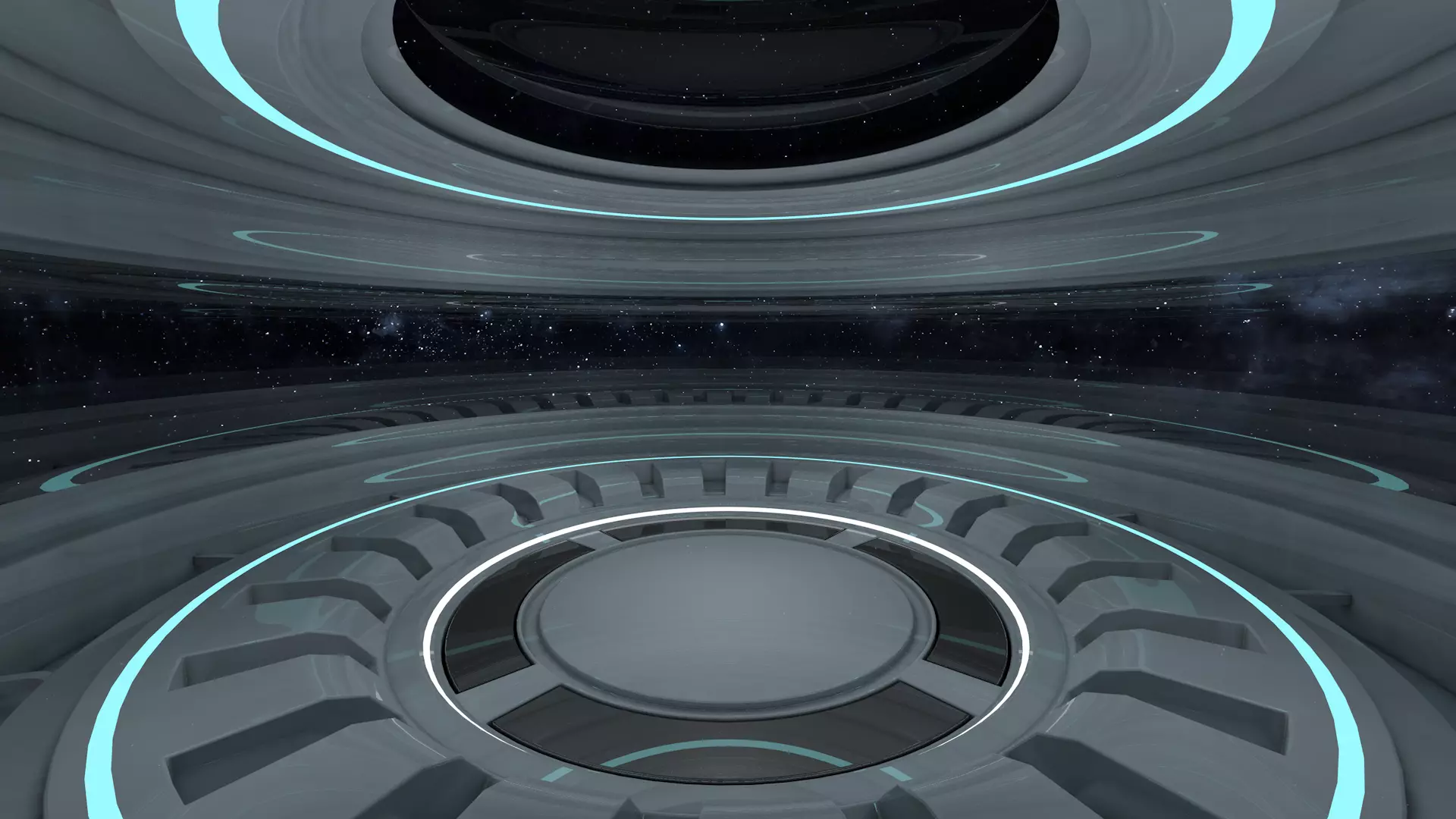 Sci Fi Room 3D model_0