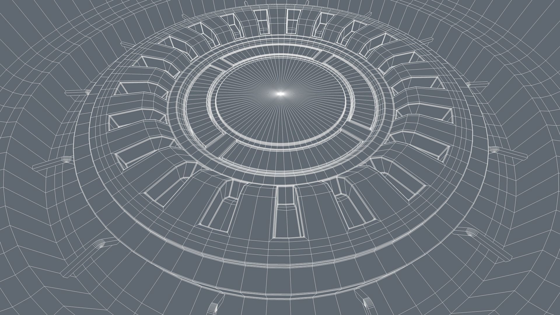 Sci Fi Room 3D model_7