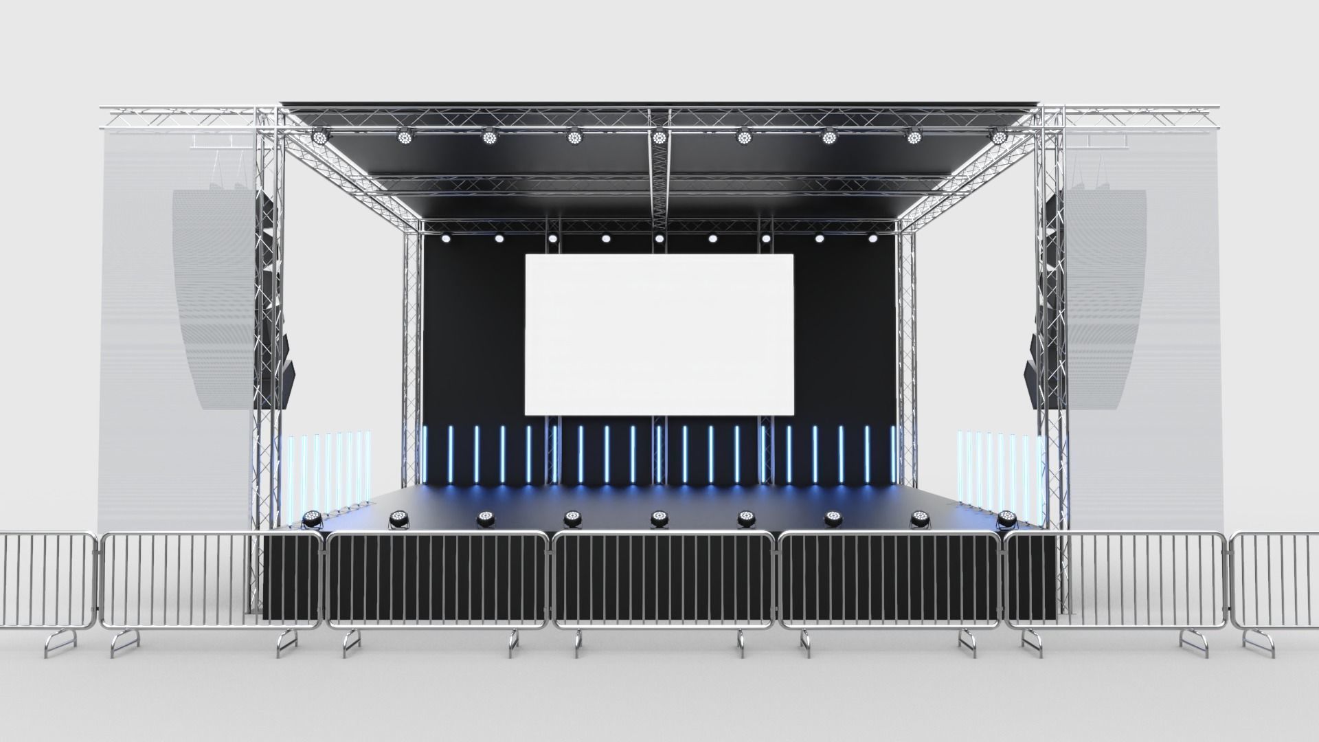 Concert Stage 3 3D model_1