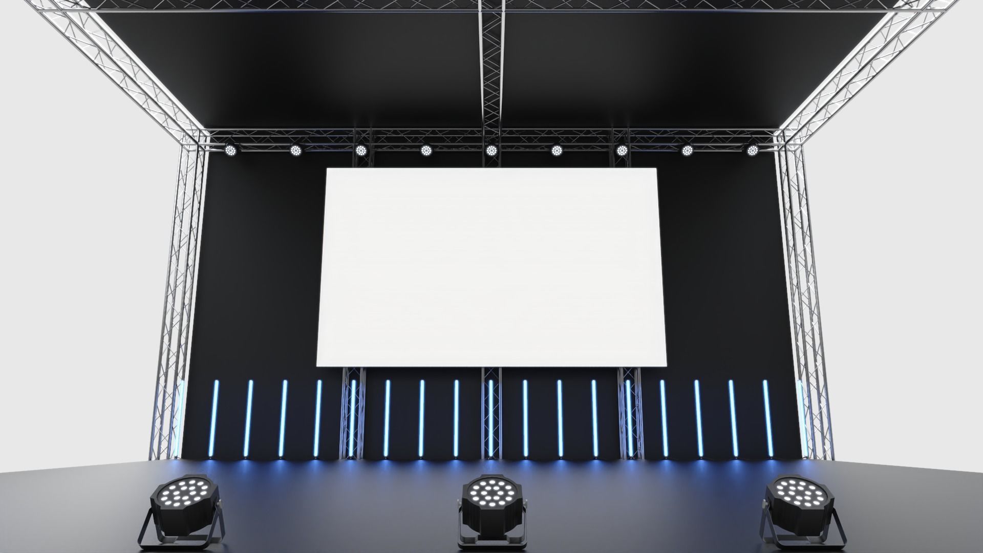 Concert Stage 3 3D model_3