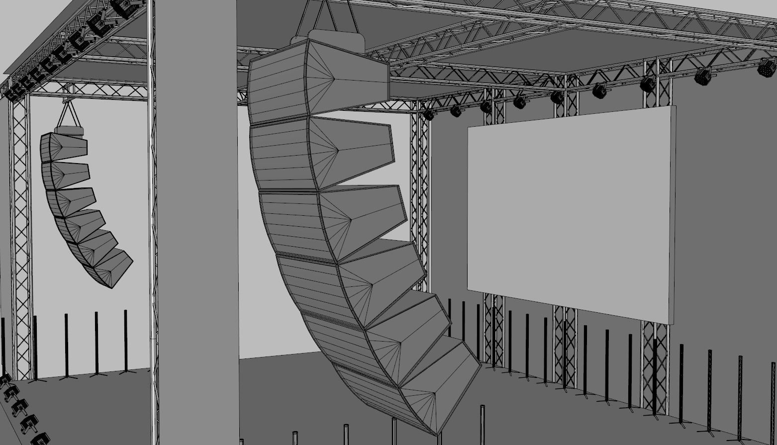 Concert Stage 3 3D model_9