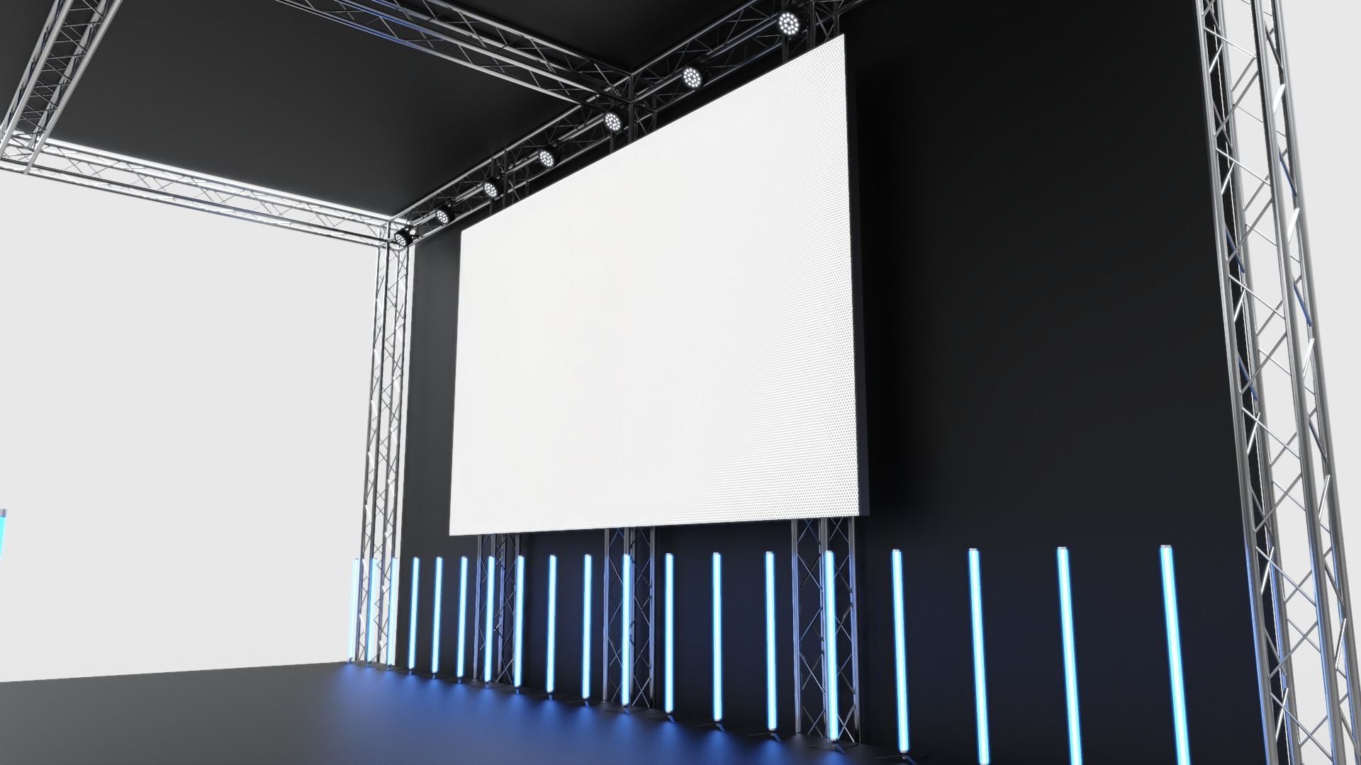 Concert Stage 3 3D model_6