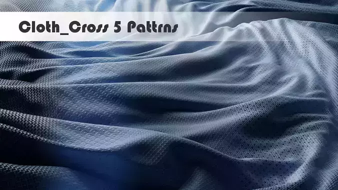 Webbed Cloth 5 Patterns Texture