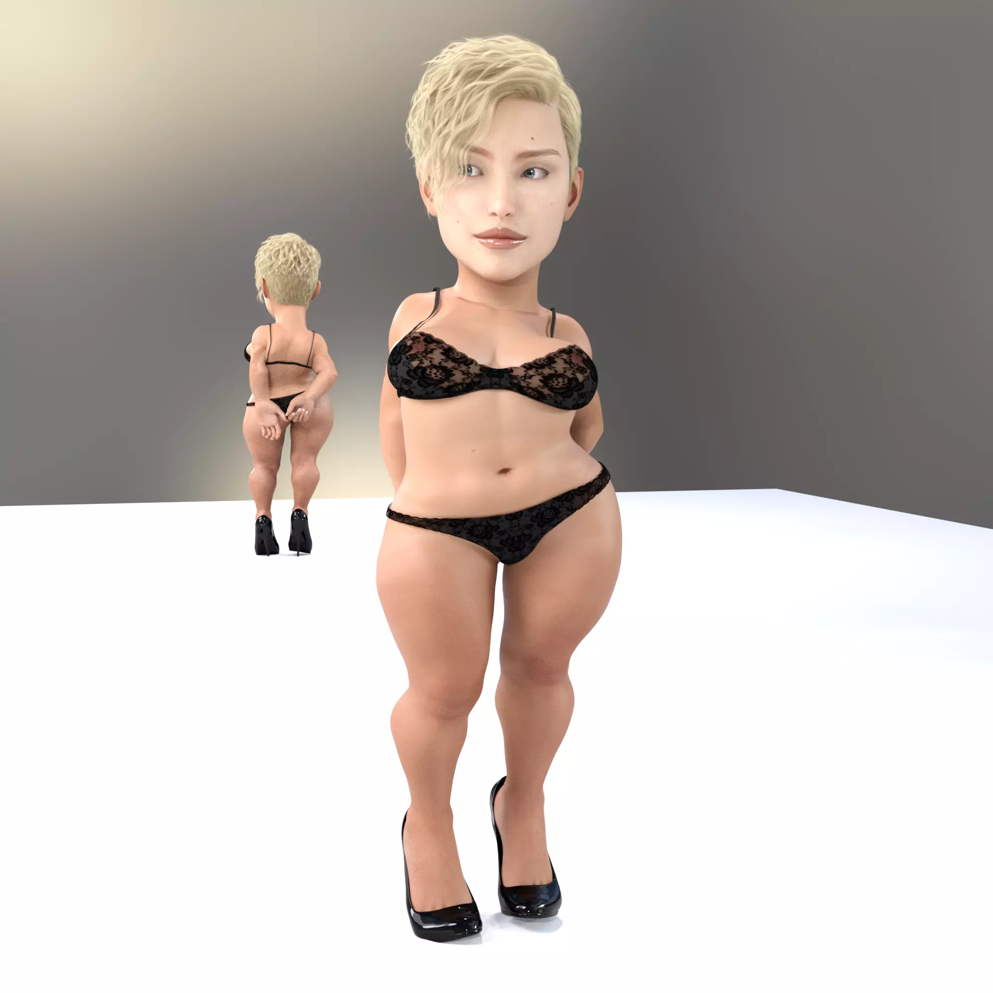 DWARF BEAUTY  3D model_0