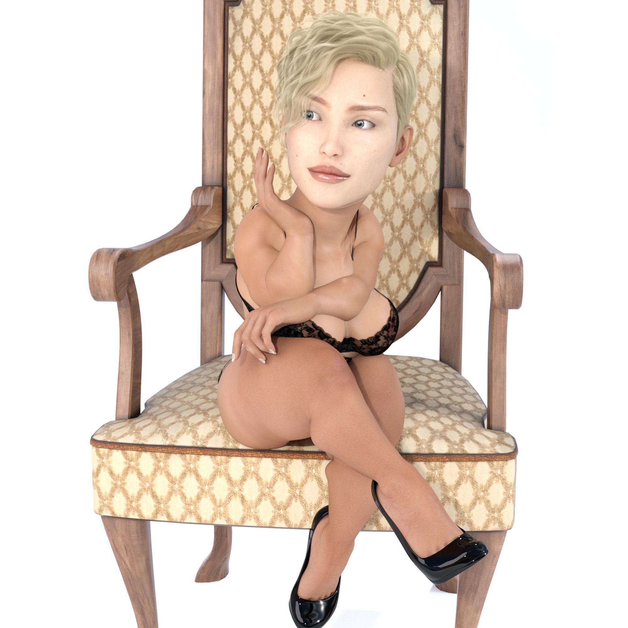 DWARF BEAUTY  3D model_4