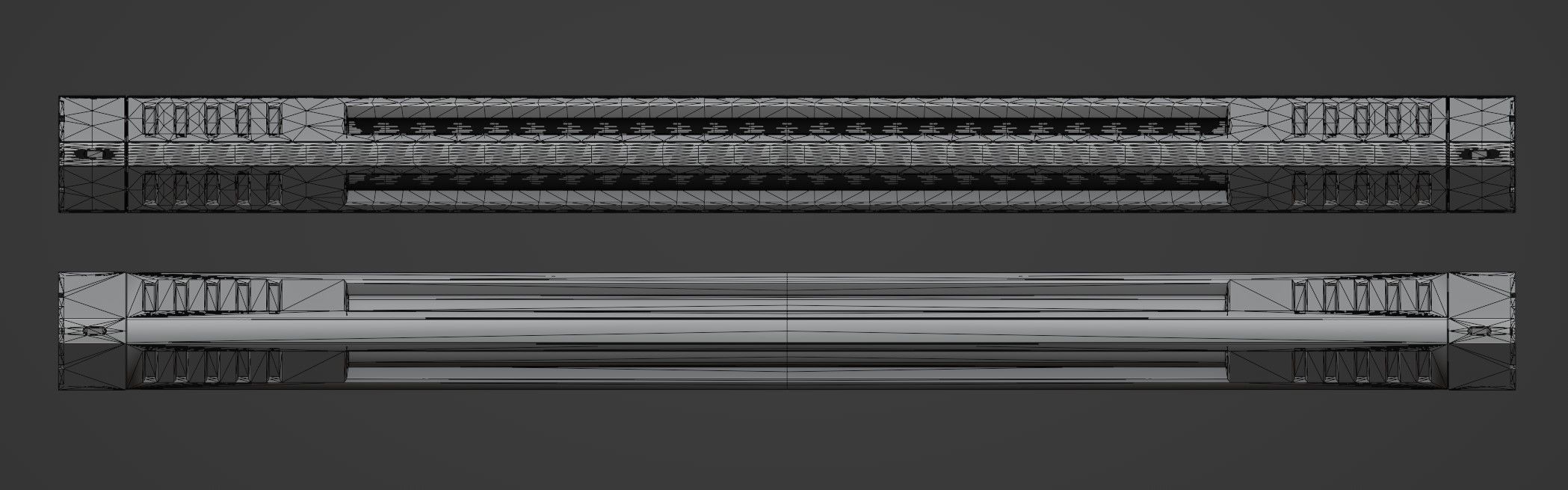 Sci-Fi Rod Model-A Low-poly 3D model_7