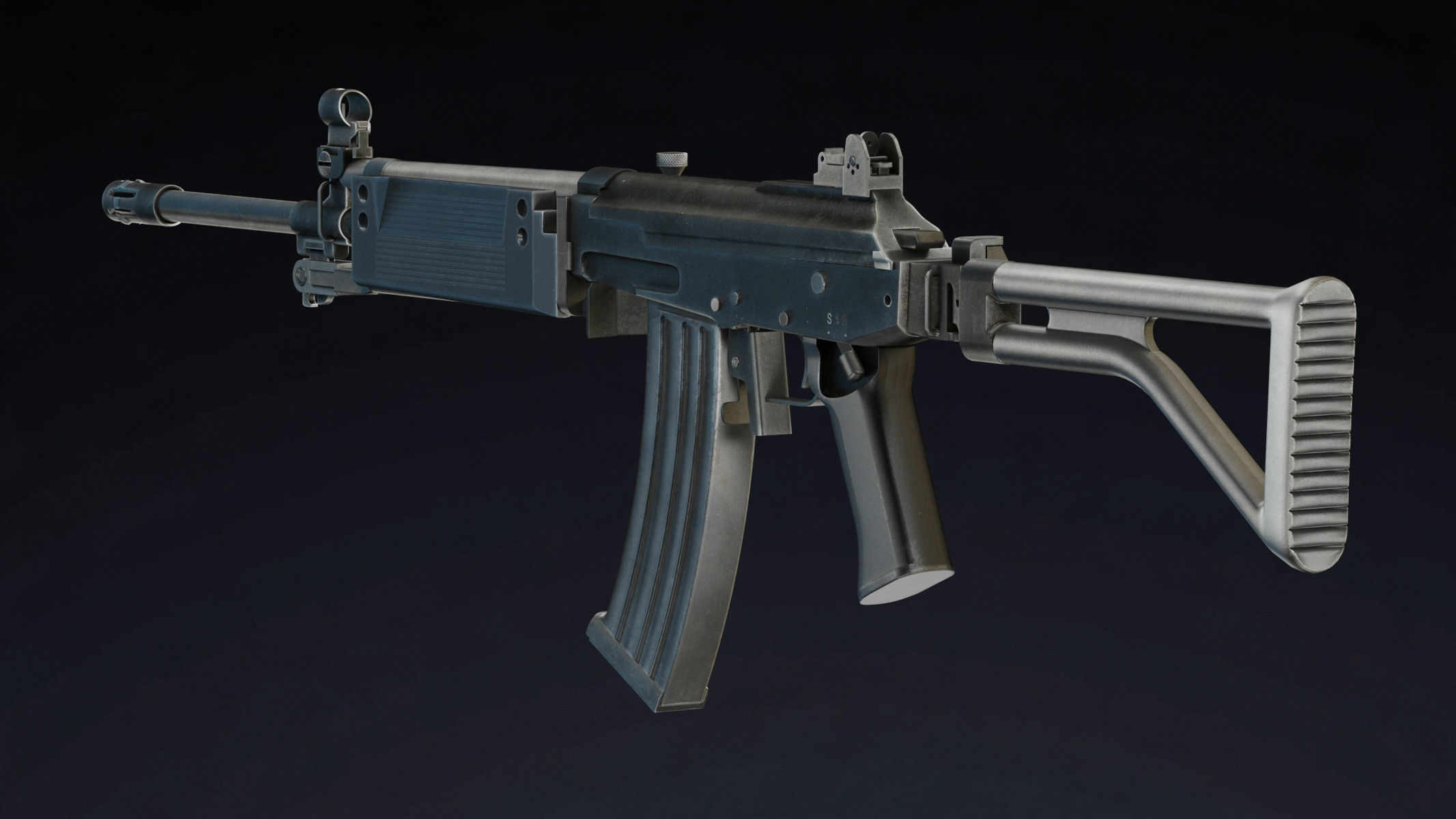 Vektor R4 Low Poly Realistic Low-poly 3D model_1