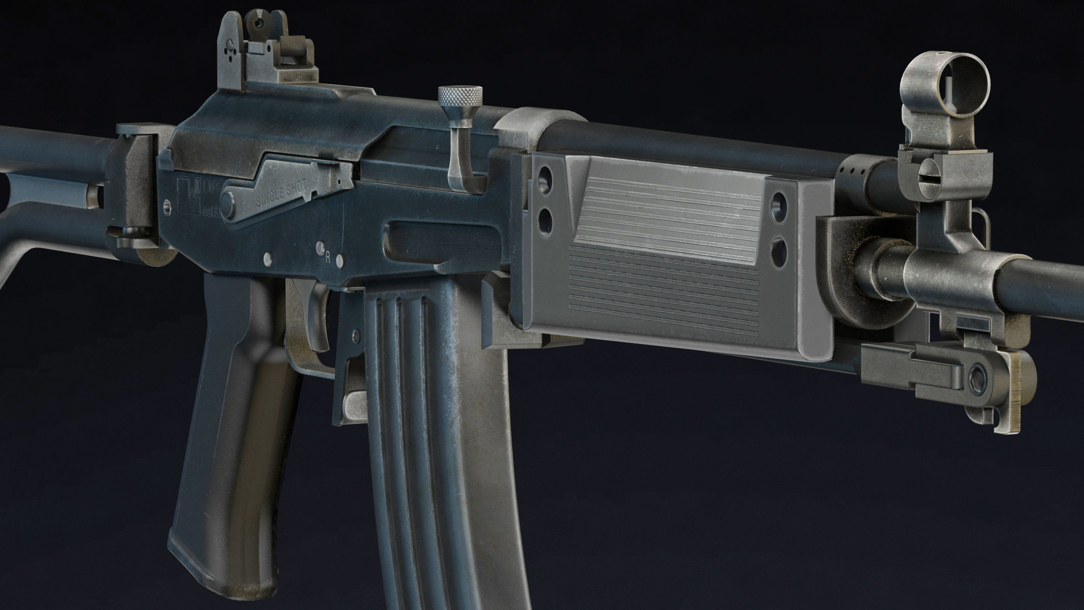 Vektor R4 Low Poly Realistic Low-poly 3D model_9