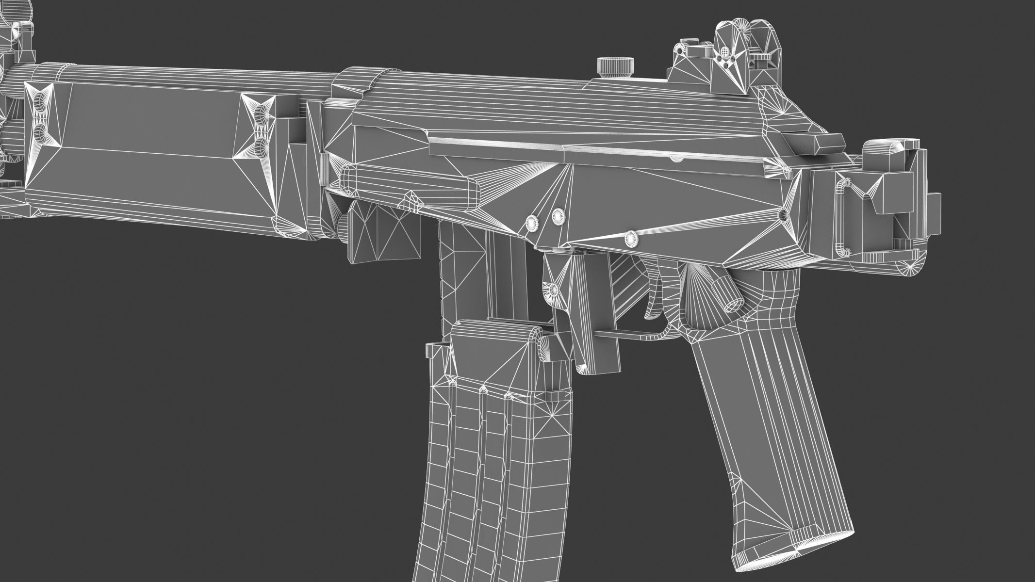 Vektor R4 Low Poly Realistic Low-poly 3D model_29