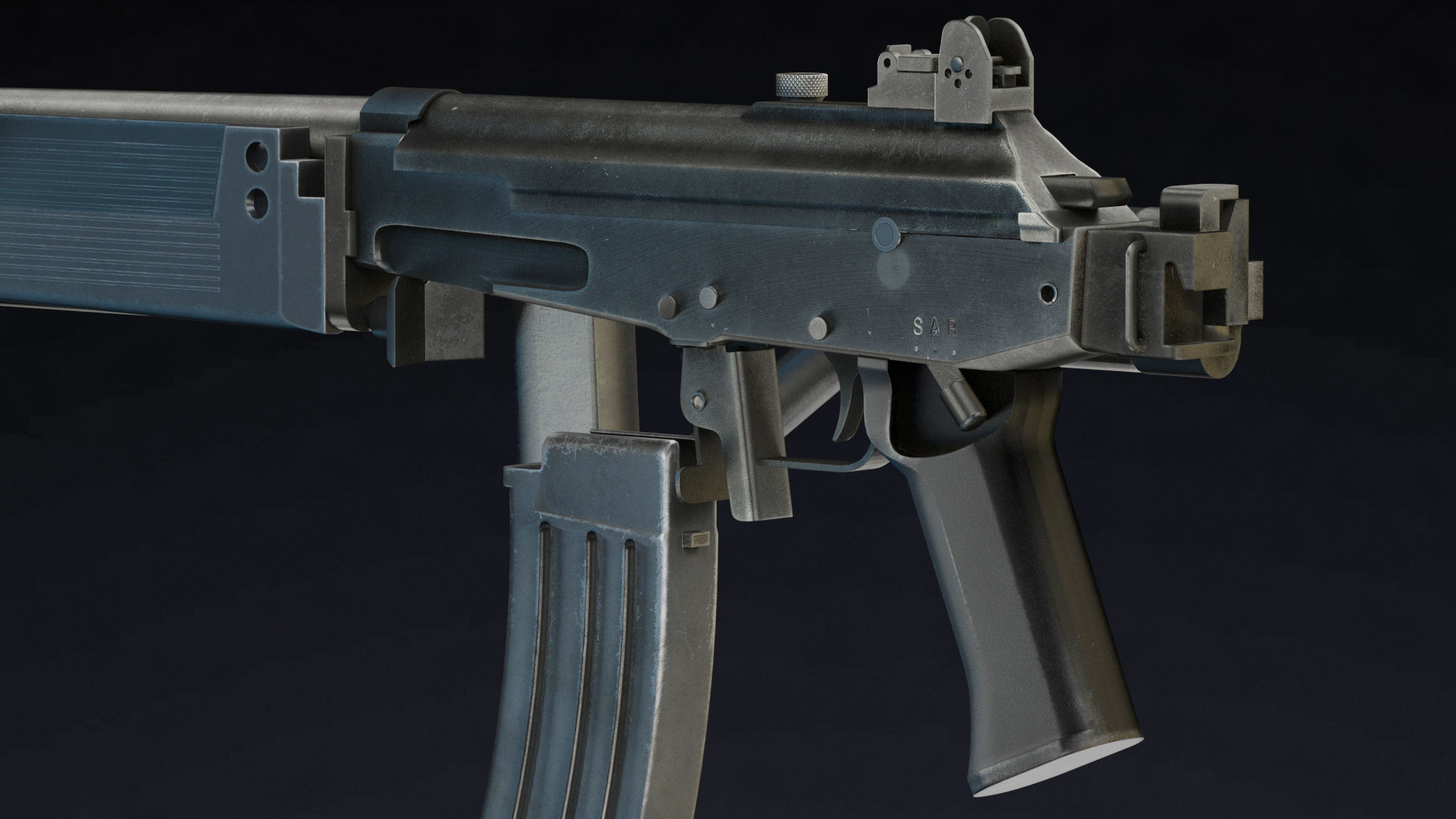 Vektor R4 Low Poly Realistic Low-poly 3D model_14