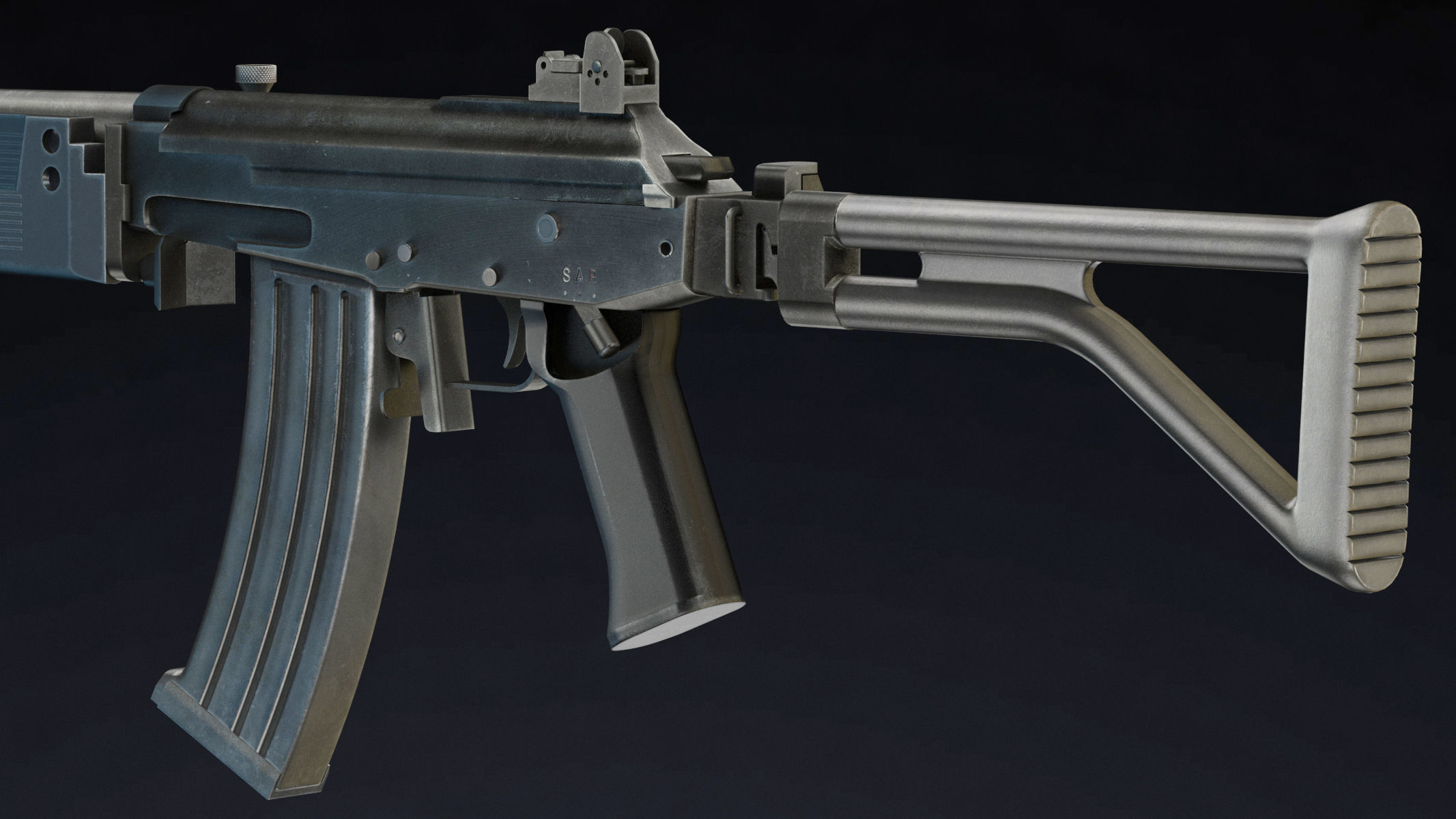 Vektor R4 Low Poly Realistic Low-poly 3D model_6