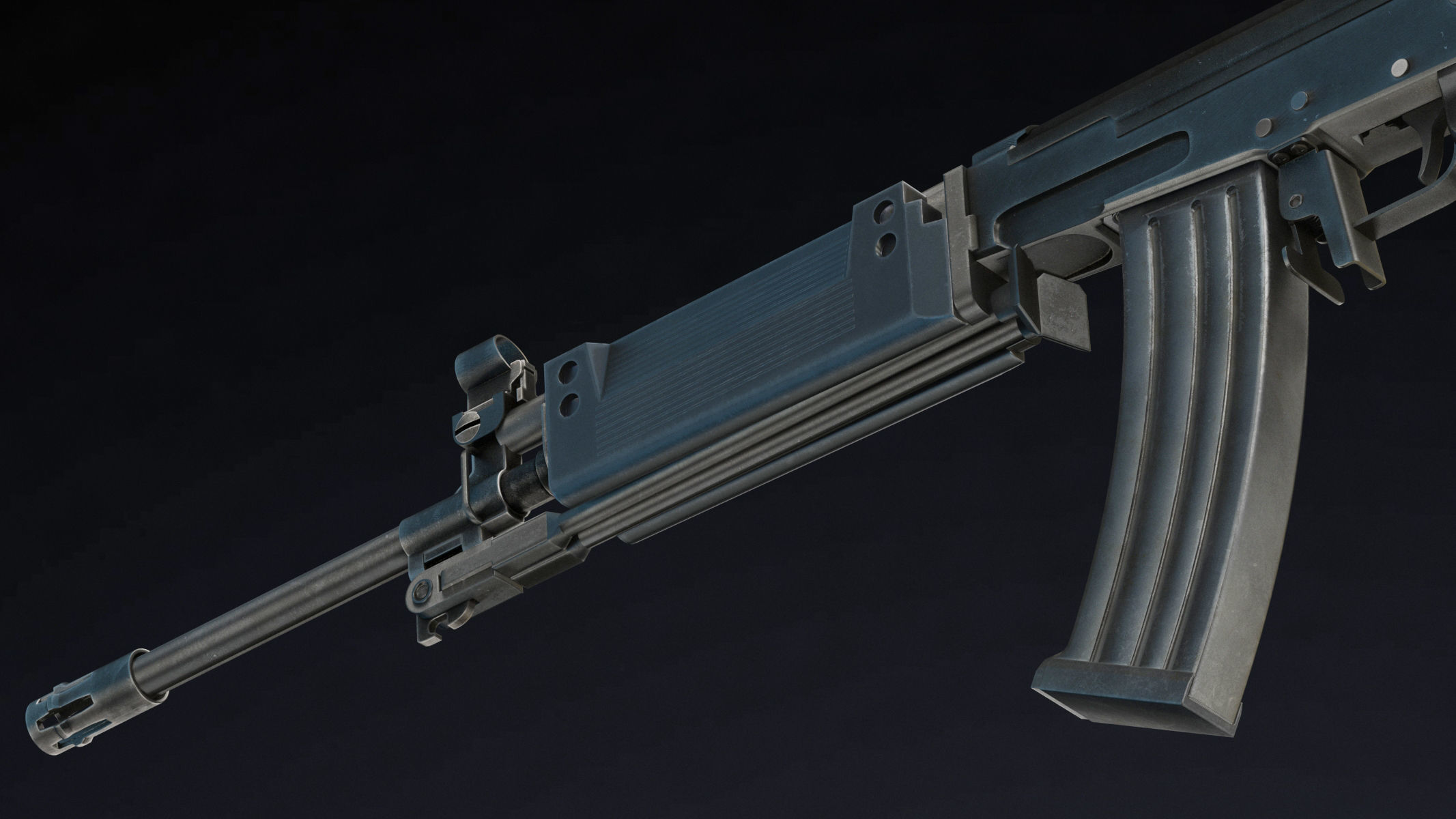 Vektor R4 Low Poly Realistic Low-poly 3D model_10