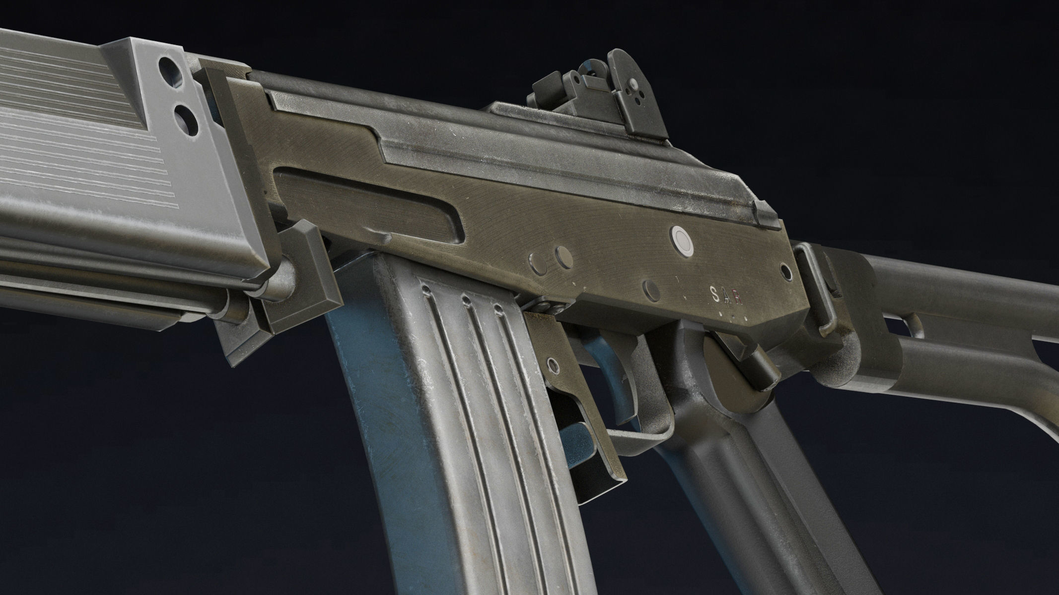 Vektor R4 Low Poly Realistic Low-poly 3D model_13