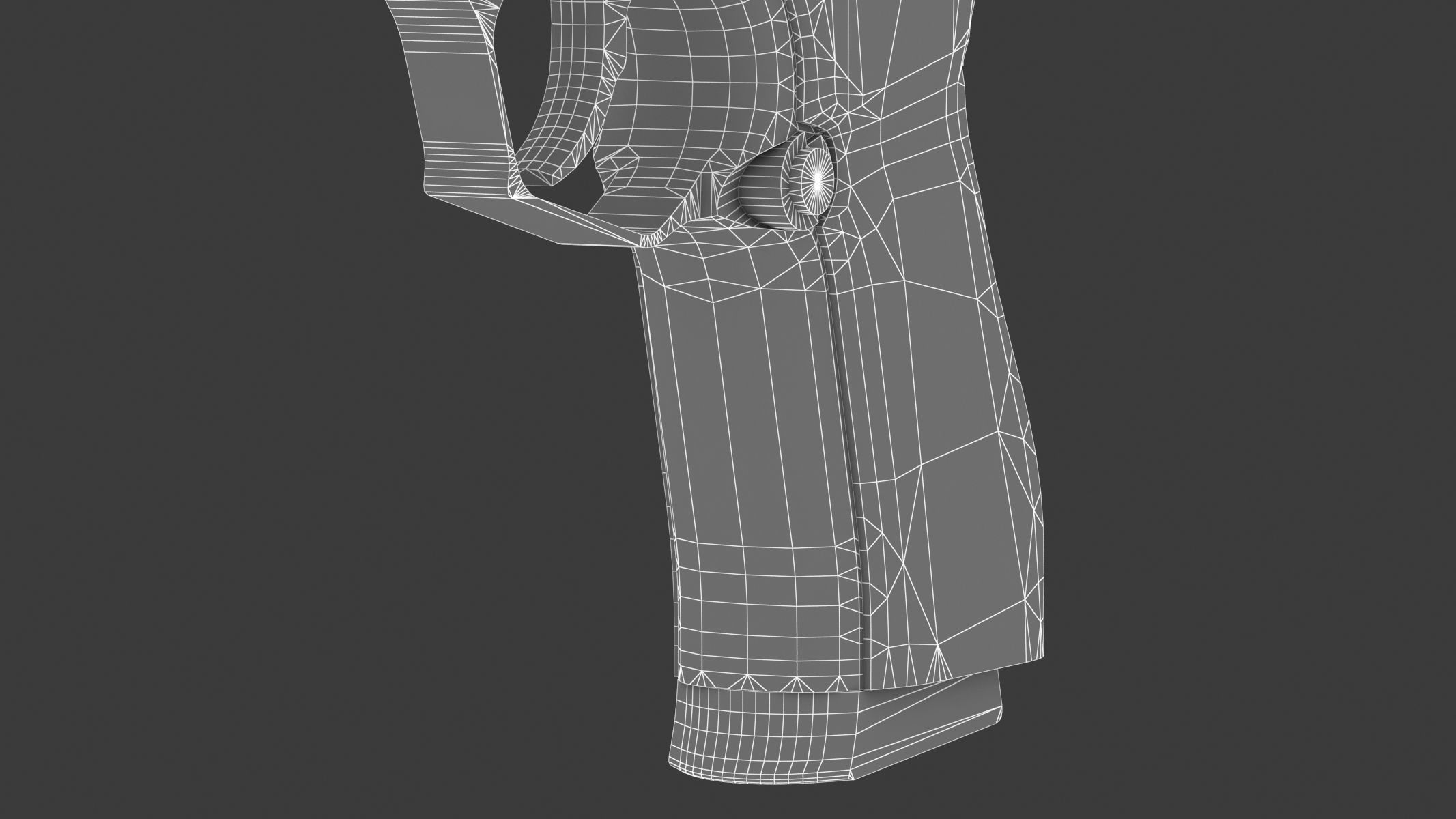 Vektor SP1 Low Poly Realistic Low-poly 3D model_23