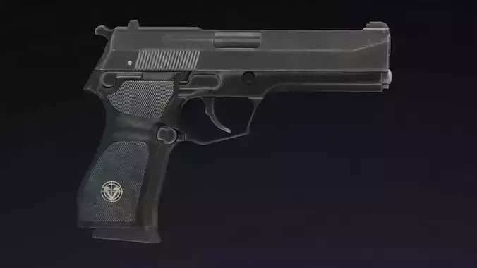 Vektor SP1 Low Poly Realistic Low-poly 3D model