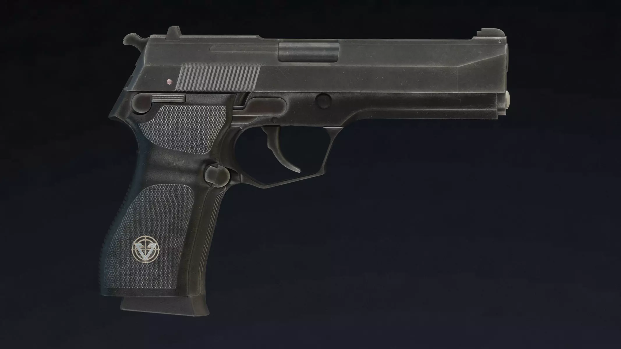 Vektor SP1 Low Poly Realistic Low-poly 3D model_0