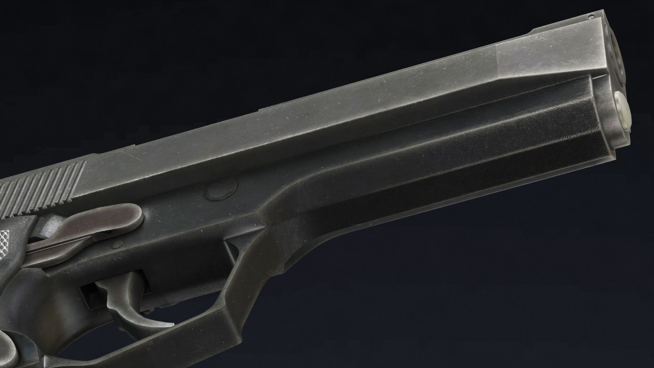 Vektor SP1 Low Poly Realistic Low-poly 3D model_12