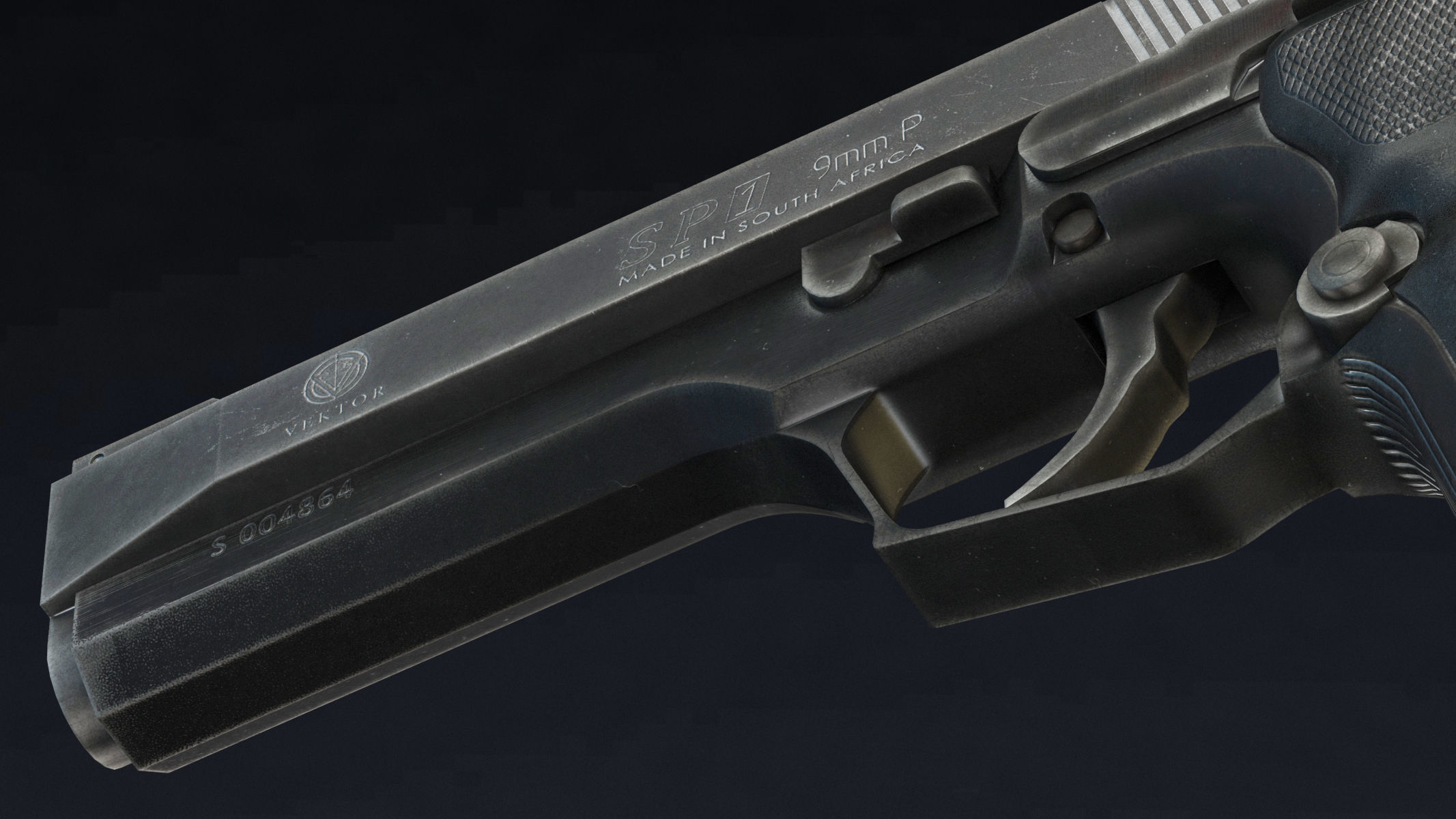 Vektor SP1 Low Poly Realistic Low-poly 3D model_10