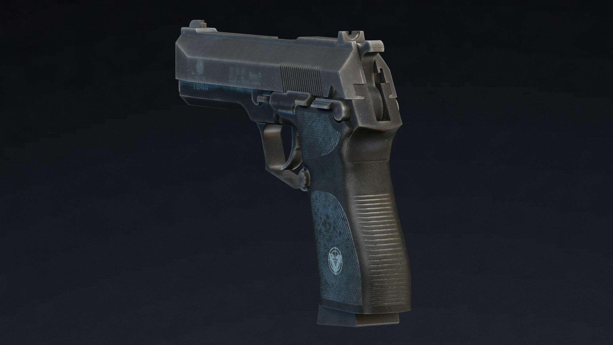 Vektor SP1 Low Poly Realistic Low-poly 3D model_1