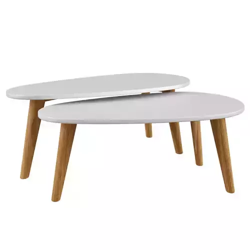 Table gigogne scandinave Nordic
