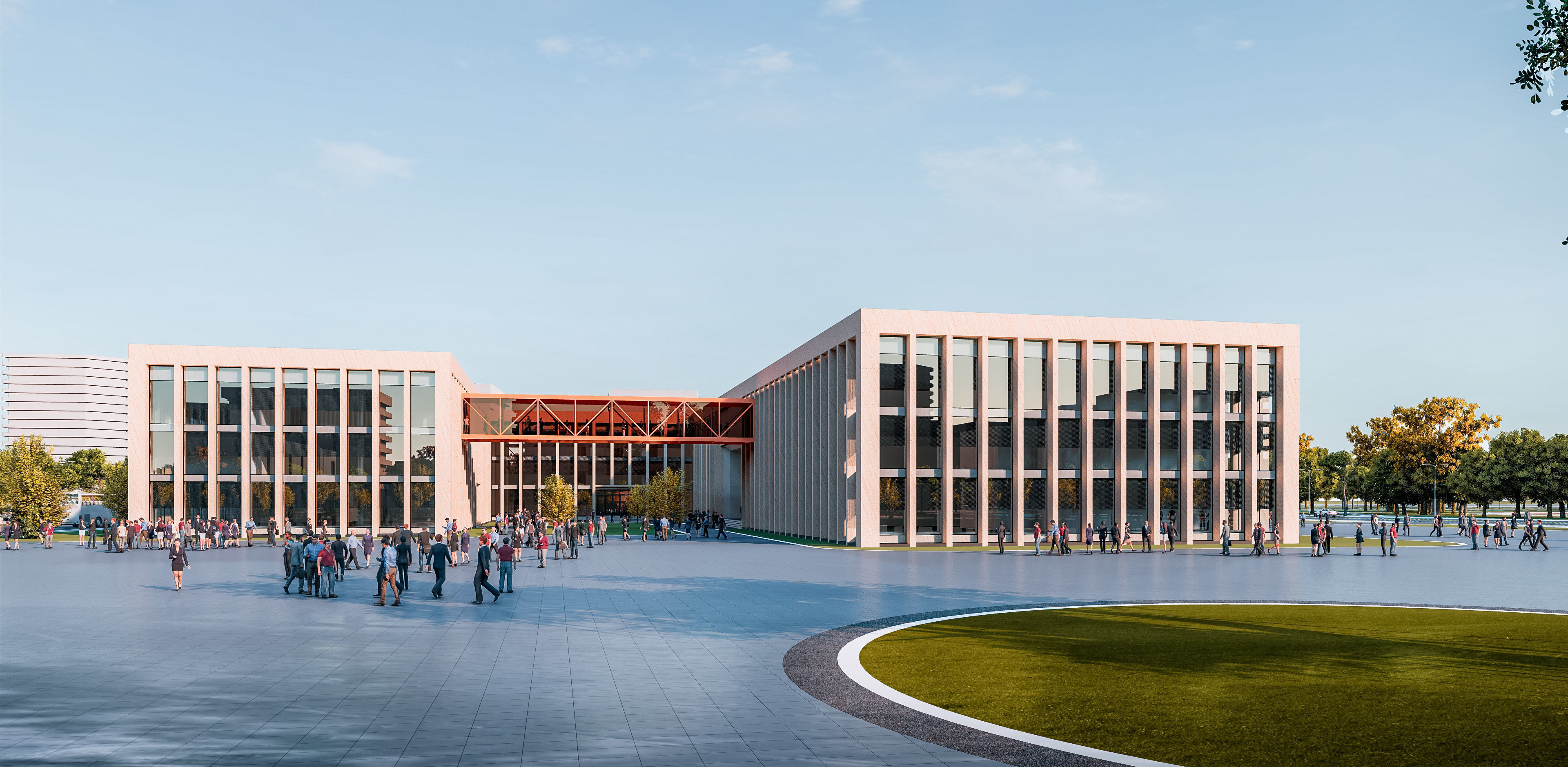 Center of Children 03 3D model_7