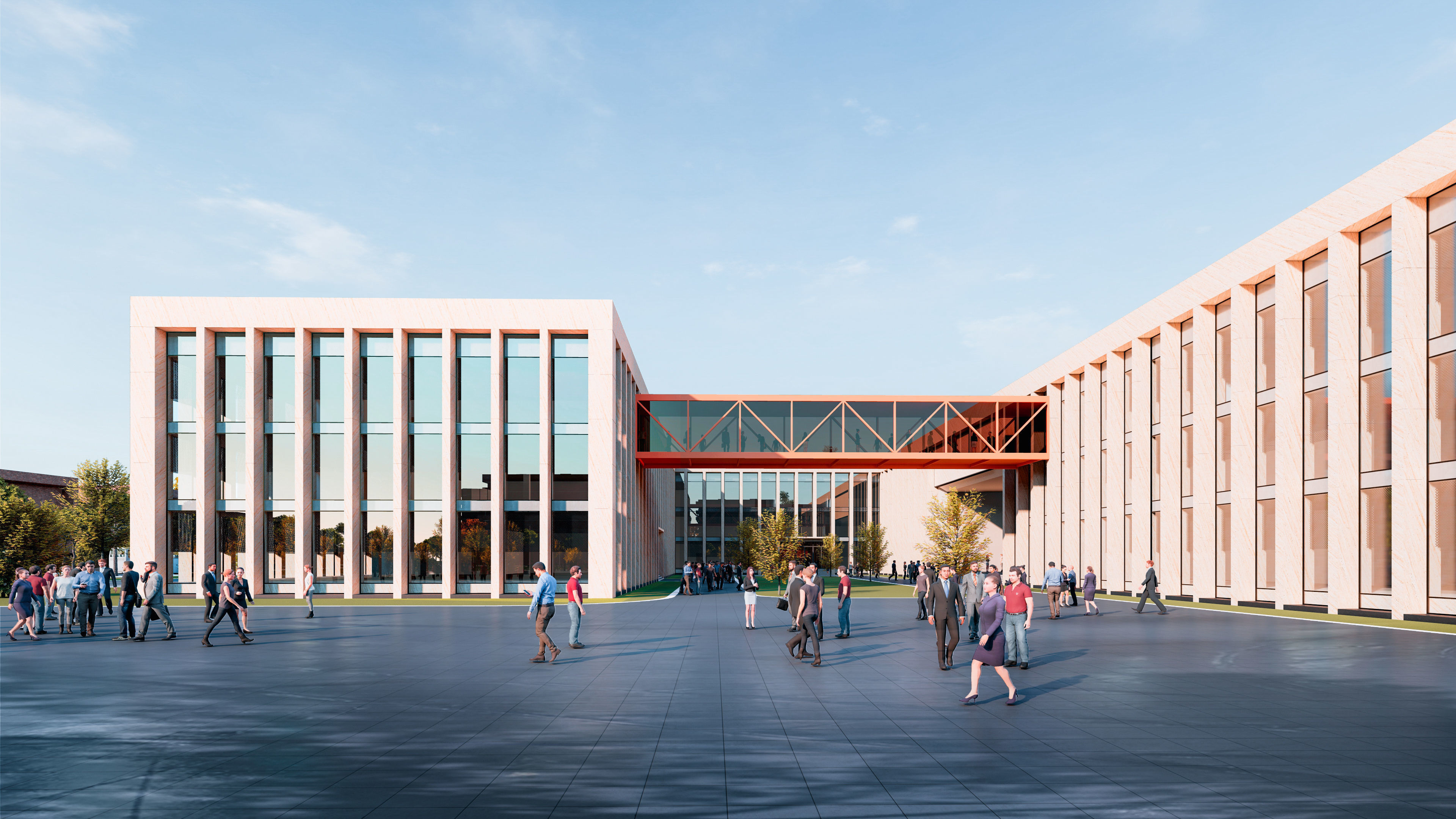 Center of Children 03 3D model_1