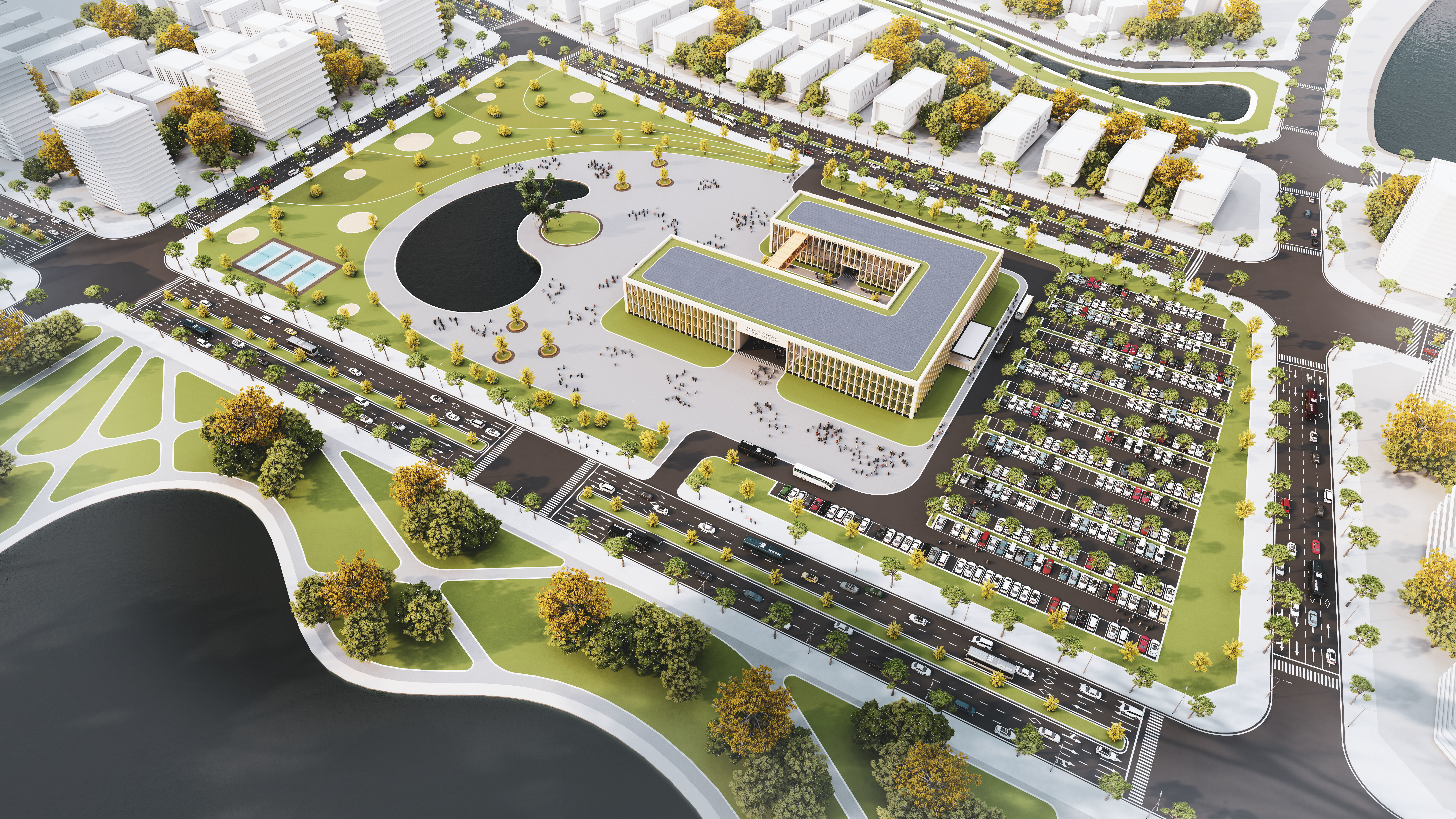 Center of Children 03 3D model_12