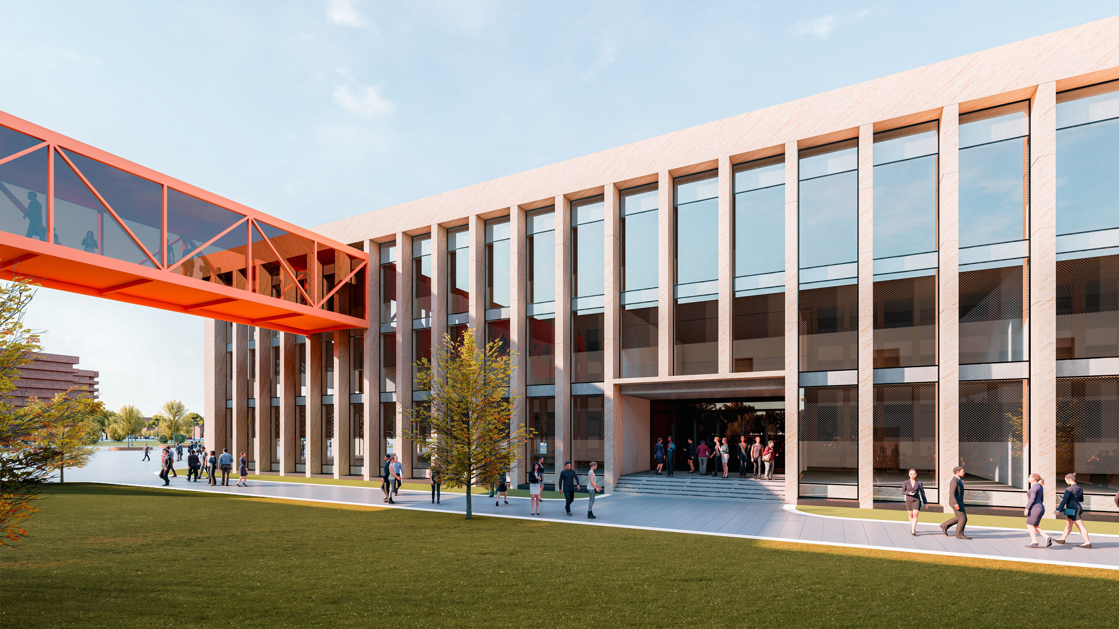 Center of Children 03 3D model_6