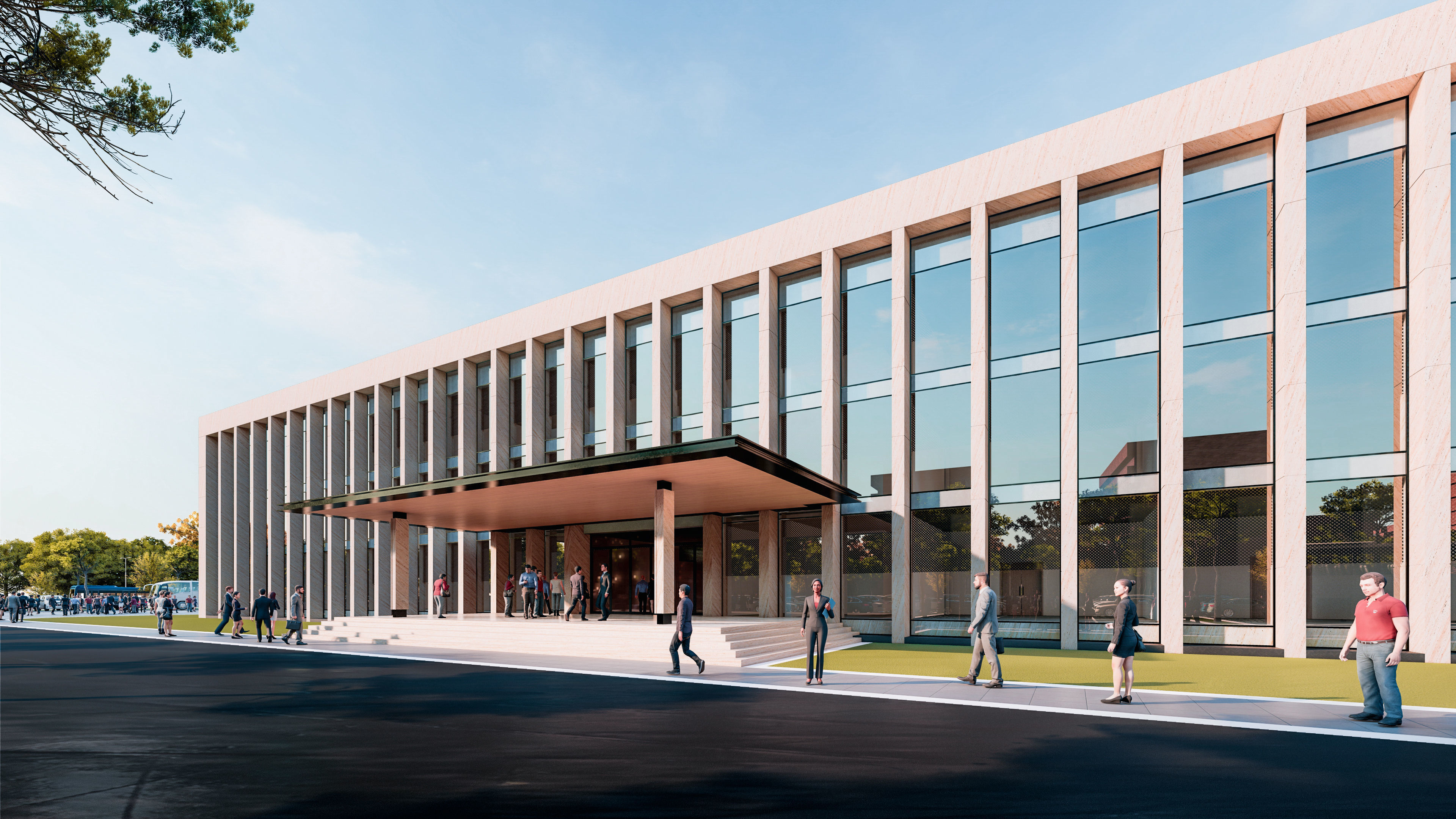 Center of Children 03 3D model_2