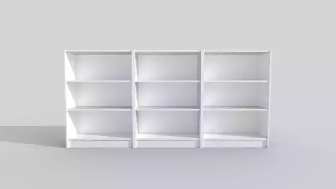 Bookcase 3D model