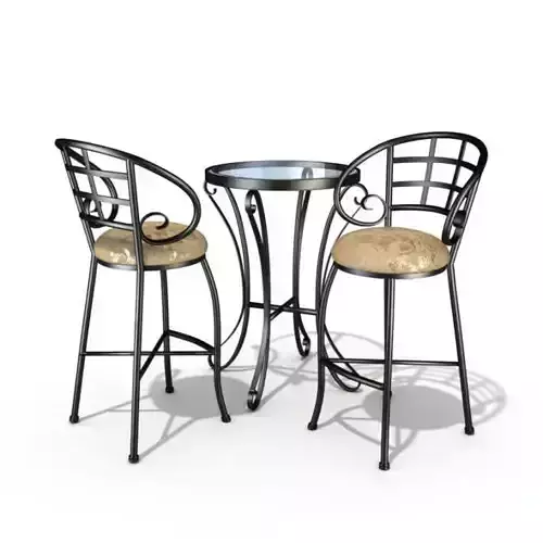 Modern Decorative Patio Set
