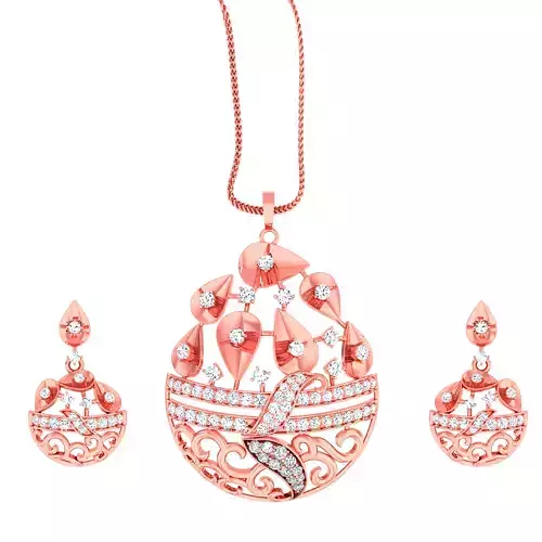 Pendant Earrings Combo